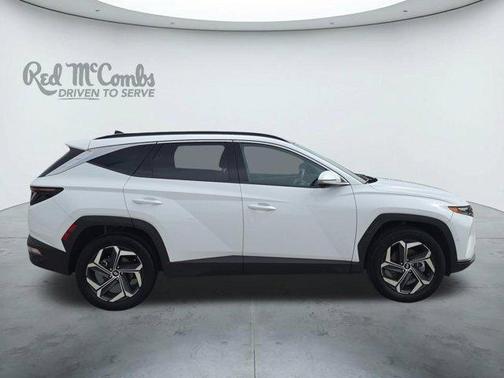 White Pearl 2023 Hyundai TUCSON Hybrid Limited
