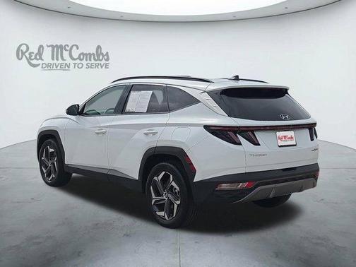 White Pearl 2023 Hyundai TUCSON Hybrid Limited