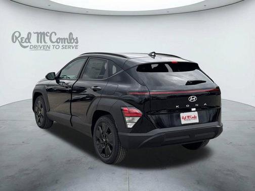 Black 2026 Hyundai KONA SEL Sport