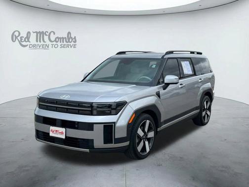 Shimmering Silver 2024 Hyundai SANTA FE HEV Limited