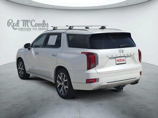 White 2021 Hyundai PALISADE Limited