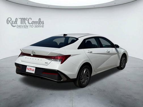 White 2026 Hyundai ELANTRA HEV Blue