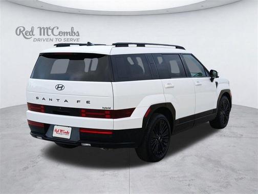 White 2026 Hyundai SANTA FE HEV Calligraphy