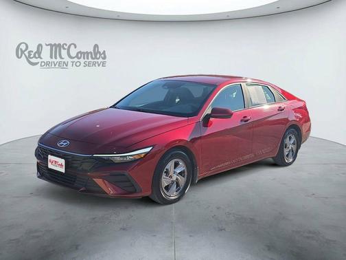 Red 2024 Hyundai ELANTRA SE