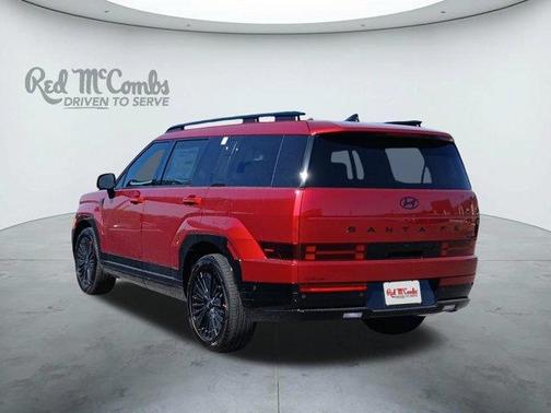 Red 2026 Hyundai SANTA FE HEV Calligraphy