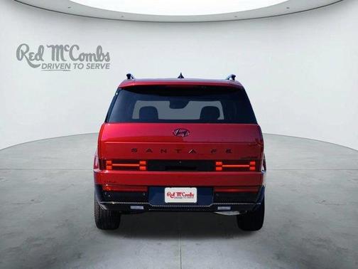 Red 2026 Hyundai SANTA FE HEV Calligraphy