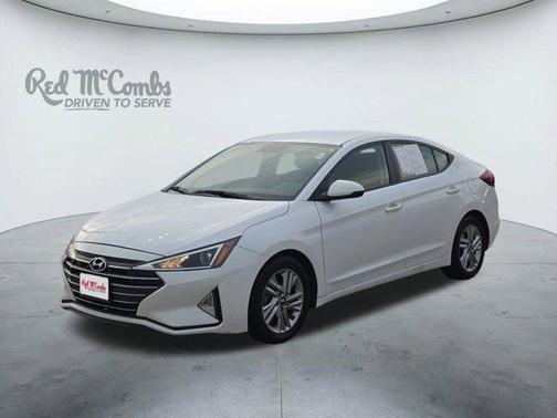 Quartz White Pearl 2020 Hyundai ELANTRA SEL