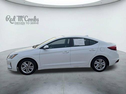 Quartz White Pearl 2020 Hyundai ELANTRA SEL
