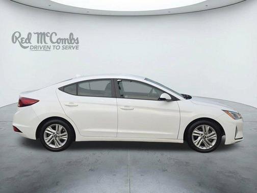 Quartz White Pearl 2020 Hyundai ELANTRA SEL
