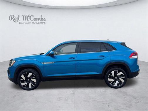 Kingfisher Blue 2024 Volkswagen Atlas Cross Sport 2.0T SE w/Technology