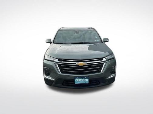 Silver Sage Metallic 2023 Chevrolet Traverse LT Cloth