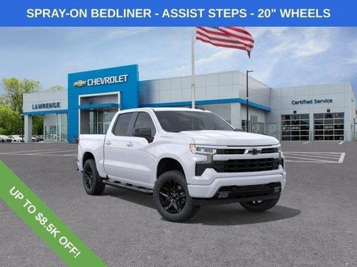Summit White 2026 Chevrolet Silverado 1500 RST
