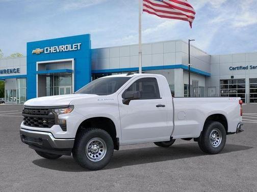 Summit White 2026 Chevrolet Silverado 1500 WT