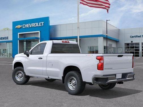 Summit White 2026 Chevrolet Silverado 1500 WT