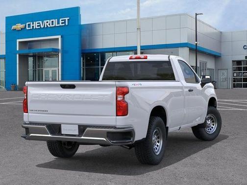 Summit White 2026 Chevrolet Silverado 1500 WT