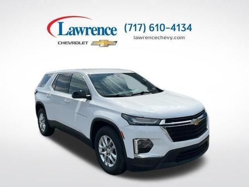 Summit White 2023 Chevrolet Traverse LS