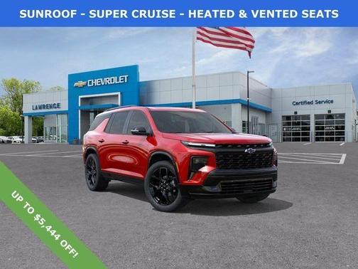 Radiant Red 2026 Chevrolet Traverse RS