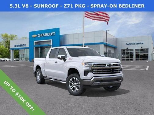 Summit White 2026 Chevrolet Silverado 1500 LTZ