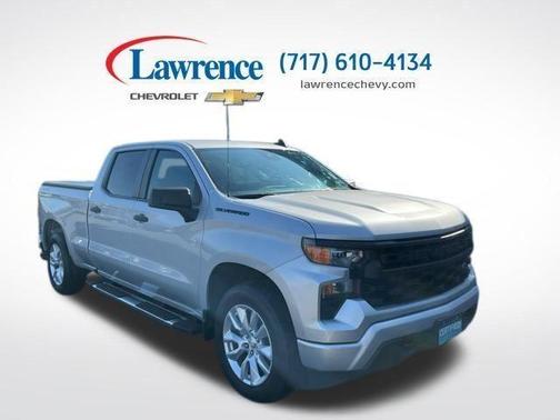 Silver Ice Metallic 2022 Chevrolet Silverado 1500 Custom