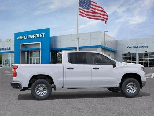 Summit White 2026 Chevrolet Silverado 1500 WT