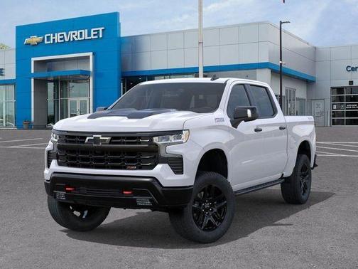 Summit White 2026 Chevrolet Silverado 1500 LT Trail Boss