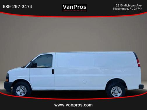 White 2021 Chevrolet Express 2500 LT