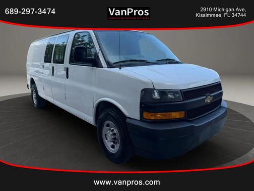 White 2021 Chevrolet Express 2500 LT