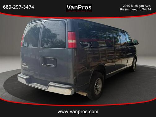 White 2017 Chevrolet Express 3500 LT