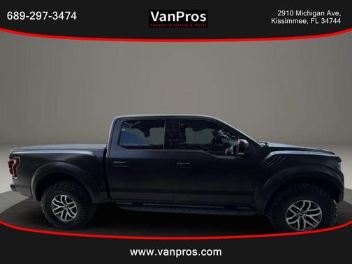 Black 2017 Ford F-150 Raptor