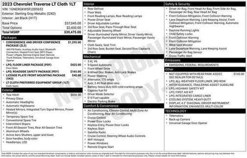 2023 Chevrolet Traverse LT Cloth