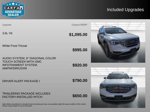 2018 GMC Acadia SLE-2