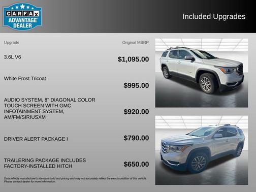 2018 GMC Acadia SLE-2