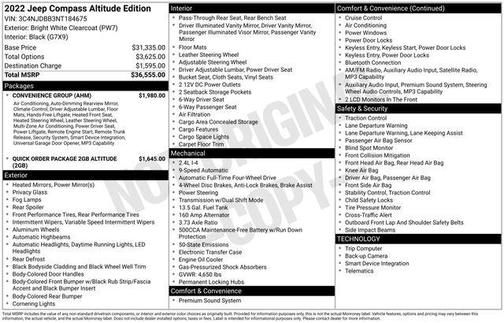 2022 Jeep Compass Latitude