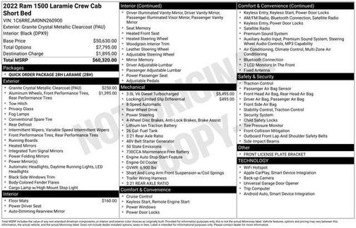 2022 RAM 1500 Laramie