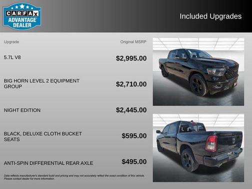 2022 RAM 1500 Big Horn/Lone Star