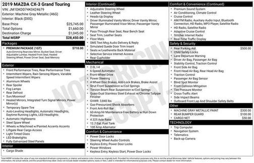 2019 Mazda CX-3 Grand Touring