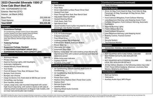 2023 Chevrolet Silverado 1500 LT