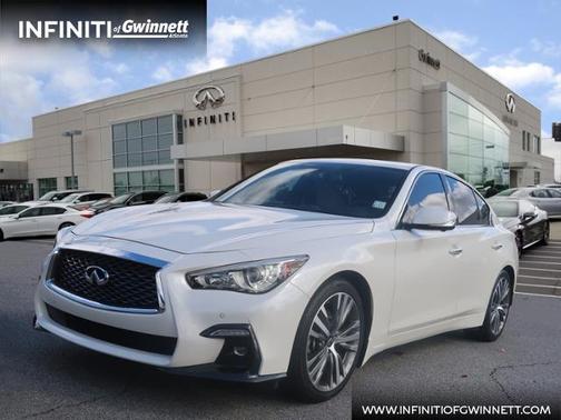 Photo 1 of 25 of 2021 INFINITI Q50 Essential
