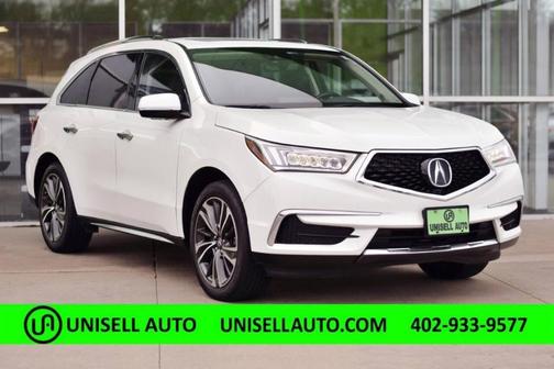 White 2020 Acura MDX 3.5L w/Technology Package