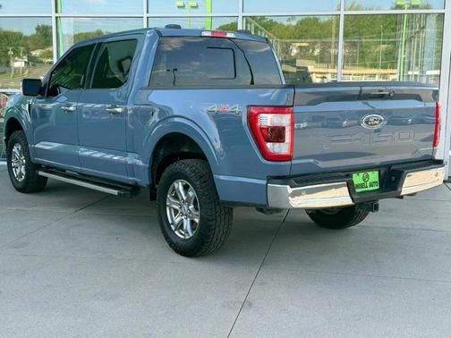 Blue 2023 Ford F-150 Lariat