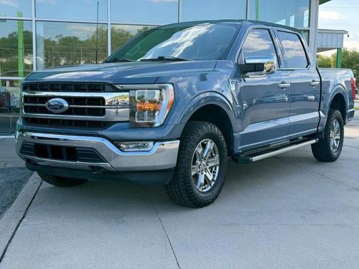 Blue 2023 Ford F-150 Lariat