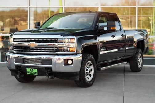 Gray 2017 Chevrolet Silverado 2500 WT
