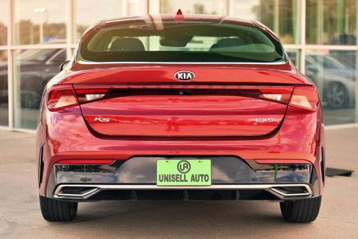 Red 2021 Kia K5 LXS