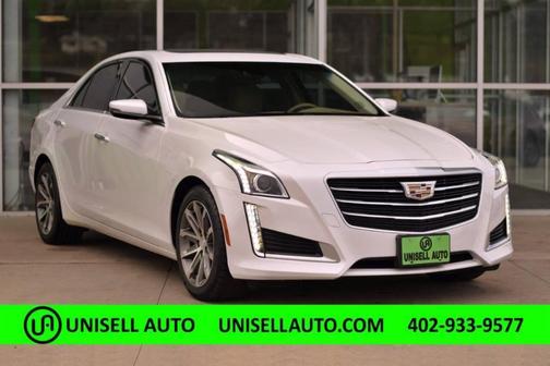 White 2016 Cadillac CTS 2.0L Turbo Luxury