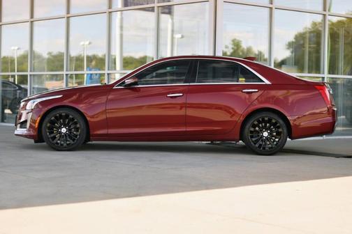 Red 2017 Cadillac CTS 3.6L Luxury