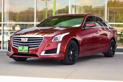 Red 2017 Cadillac CTS 3.6L Luxury