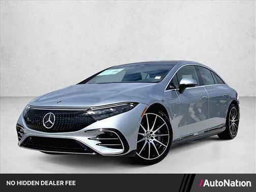 Cirrus Silver Metallic 2026 Mercedes-Benz EQS 450 4MATIC