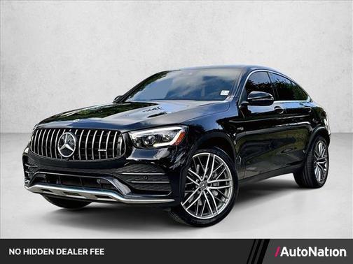 Obsidian Black Metallic 2022 Mercedes-Benz AMG GLC 43 4MATIC Coupe