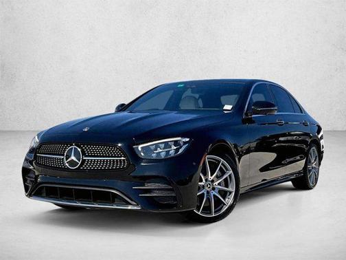 Black 2022 Mercedes-Benz E-Class E 350