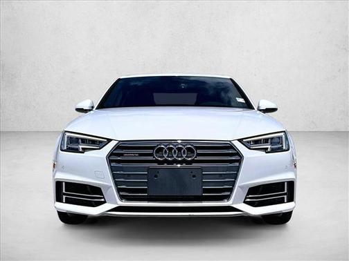 White 2017 Audi A4 2.0T Premium Plus